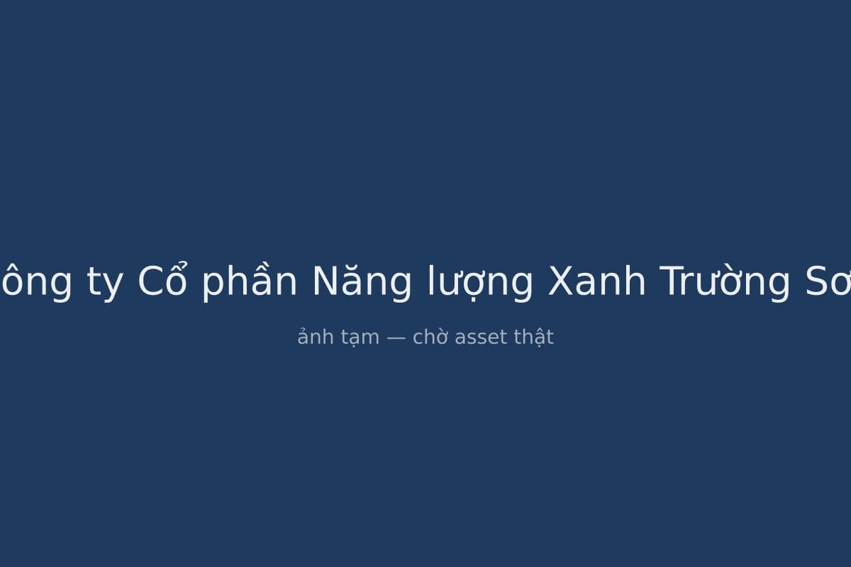 Công ty Cổ phần Năng lượng Xanh Trường Sơn