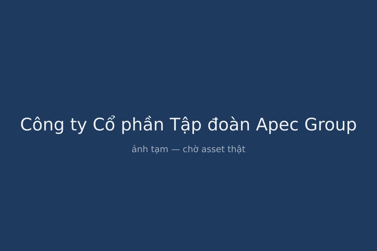 Công ty Cổ phần Tập đoàn Apec Group